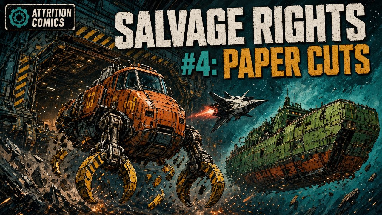 Cover of Salvage Rights #4: Paper Cuts